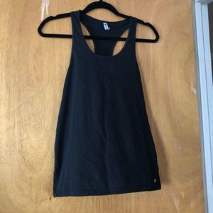 Fabletics- XS Black Racerback Tank-NWOT
